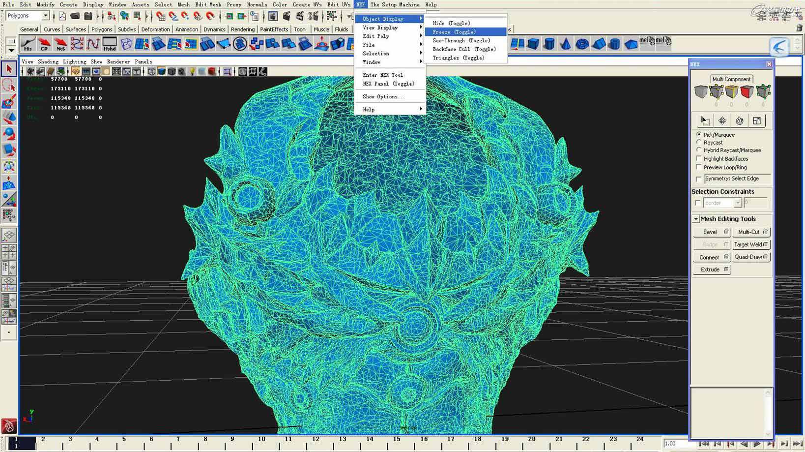 MAYA制作游戏里的BOSS角色 脚本之家 MAYA角色动画教程