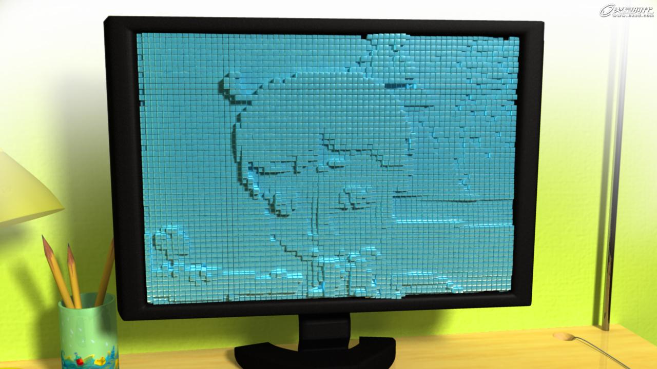 MAYA粒子替换功能教程 脚本之家 MAYA动画教程
