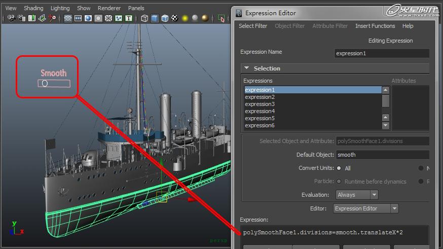 MAYA制作中山舰 绑定篇 脚本之家 MAYA动画教程
