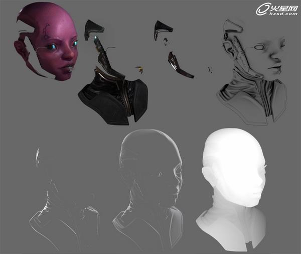 MAYA制作科幻动画角色教程 脚本之家 MAYA角色教程