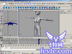 maya教你给mm穿衣服 脚本之家 MAYA经典教程