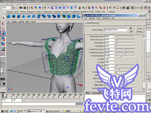 maya教你给mm穿衣服 脚本之家 MAYA经典教程