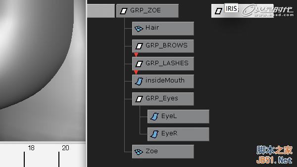 使用Maya的约束控制眼球 脚本之家 MAYA动画教程