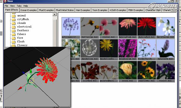 maya制作植物随机生长动画教程 脚本之家 maya动画教程