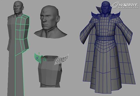 MAYA打造次世代法师角色 脚本之家 MAYA角色教程