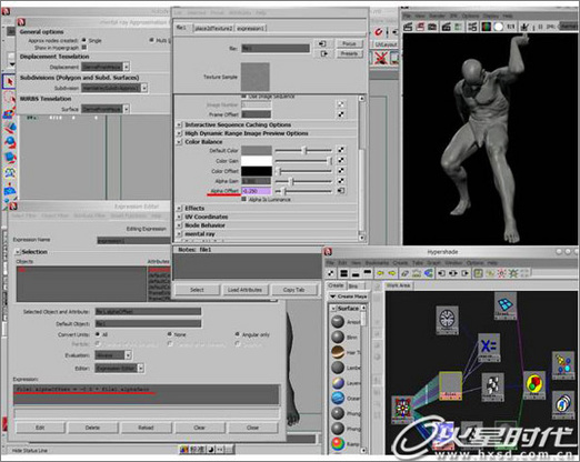 Maya和Zbrush打造一个钢铁男人角色教程 脚本之家 MAYA角色动画教程