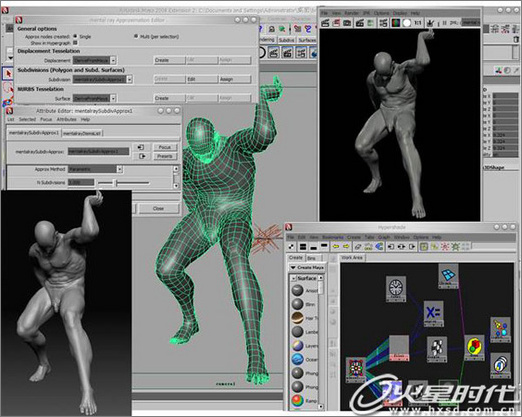 Maya和Zbrush打造一个钢铁男人角色教程 脚本之家 MAYA角色动画教程