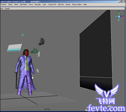 MAYA+Zbrush制作小丑角色教程 脚本之家 MAYA角色动画教程