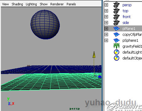 Maya动力学制作雪地里的脚印 脚本之家 MAYA角色动画教程