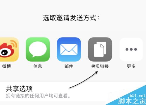 如何将苹果手机iCloud网盘中的文件分享给好友？