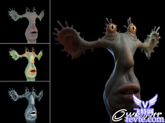 MAYA制作另类外星生物角色教程 脚本之家 MAYA教程