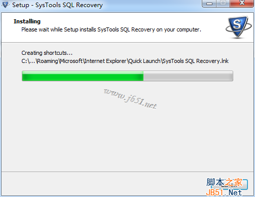 SysTools SQL Recovery 9.0安装破解教程