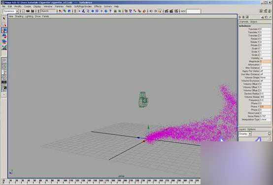 MAYA粒子教程制作烟的效果 脚本之家 MAYA角色动画教程