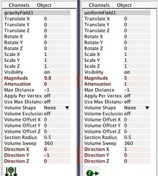 MAYA动力学中的场 脚本之家 MAYA角色动画教程