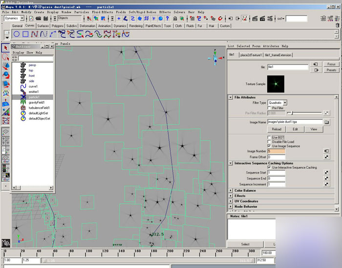 maya2008制作奇幻星璨特效教程 脚本之家 MAYA角色动画教程