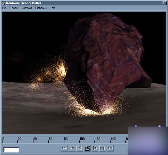 MAYA粒子系统打造粒子与物体碰撞时的效果 脚本之家 MAYA角色动画教程