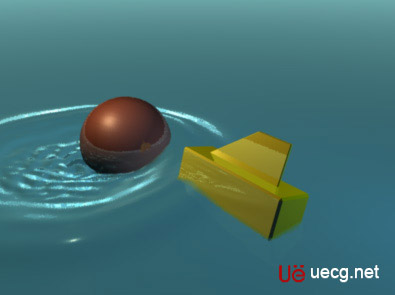 物体落水时产生的水面波纹效果的教程 脚本之家 MAYA角色动画教程