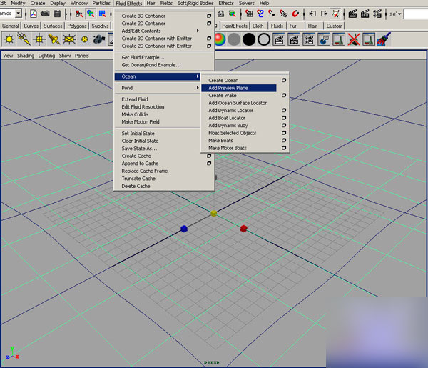 物体落水时产生的水面波纹效果的教程 脚本之家 MAYA角色动画教程