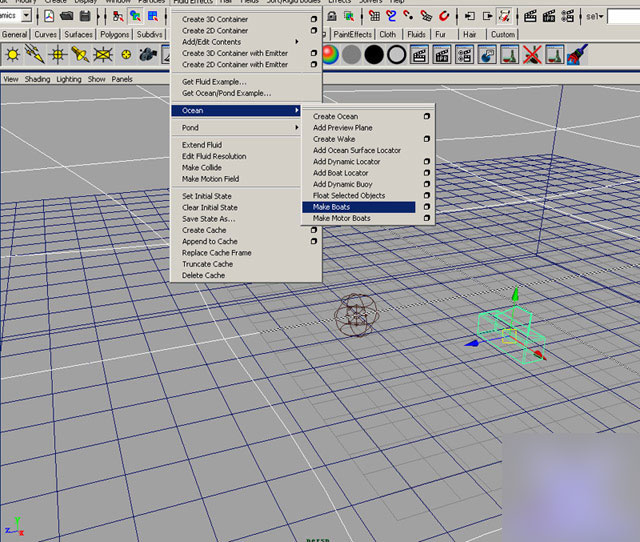物体落水时产生的水面波纹效果的教程 脚本之家 MAYA角色动画教程