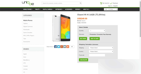 小米4i“走向”全球