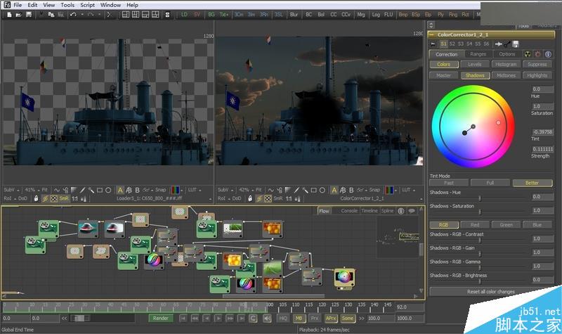 MAYA渲染中山舰教程 脚本之家 MAYA渲染教程