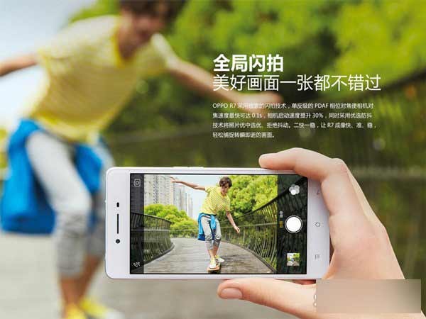 OPPO R7全局闪拍系统详解
