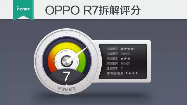 OPPO R7真机拆解：难度大/做工细/用料足