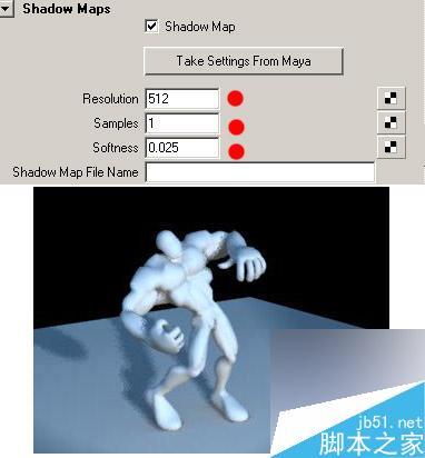 Maya Mentalray处理阴影与动画 脚本之家 MAYA角色动画教程