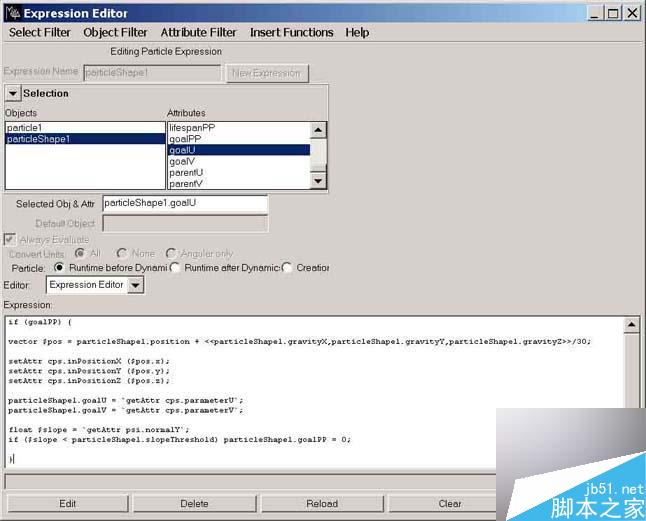 maya制作角色流下泪水 脚本之家 MAYA角色动画教程