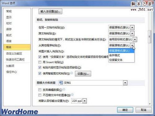从其他程序粘贴