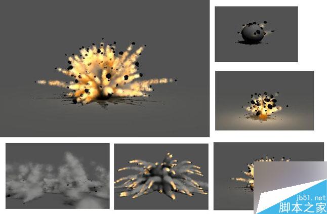 Maya动力学爆炸教程 脚本之家 MAYA角色动画教程