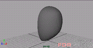 Maya 脸部模型建造 脚本之家 MAYA角色动画教程T2.GIF (18063 bytes)