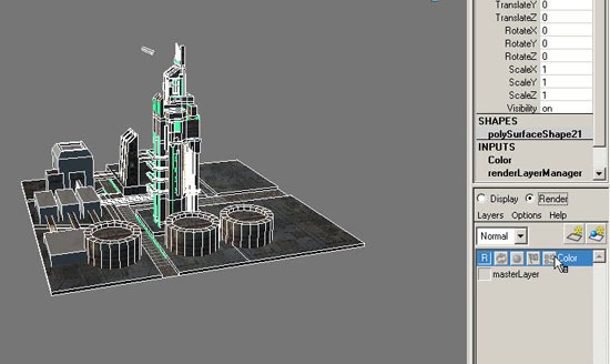 maya分层渲染 脚本之家 maYA灯光材质教程