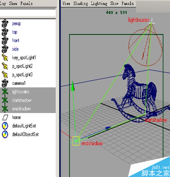 MAYA模拟光线追踪阴影 脚本之家 MAYA材质灯光教程