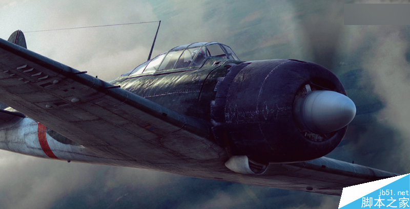 战斗机完美贴图教程 脚本之家 MAYA贴图教程