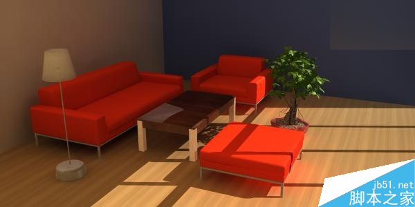 MAYA室内灯光照片详解 脚本之家 MAYA灯光教程