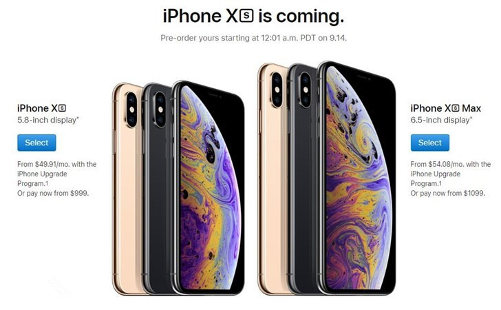 苹果3款新iPhone(XS/XR/XS Max)价格对比:国行、港版、日版买哪个看这就知道了