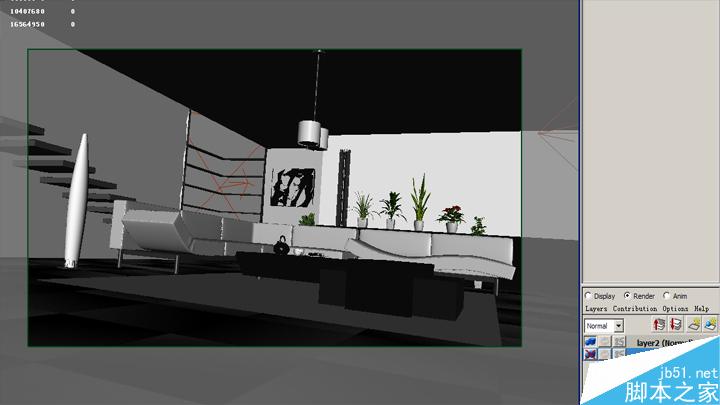 MAYA渲染室内效果图 脚本之家 MAYA渲染教程