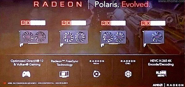 AMD RX 500系显卡全曝光:RX570性价比最高