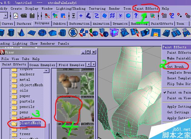 Maya打造真实热带雨林 脚本之家 MAYA材质灯光