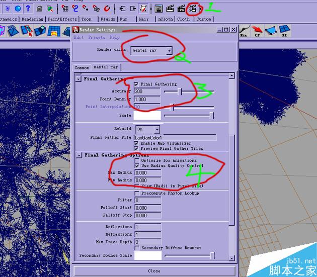 Maya打造真实热带雨林 脚本之家 MAYA材质灯光