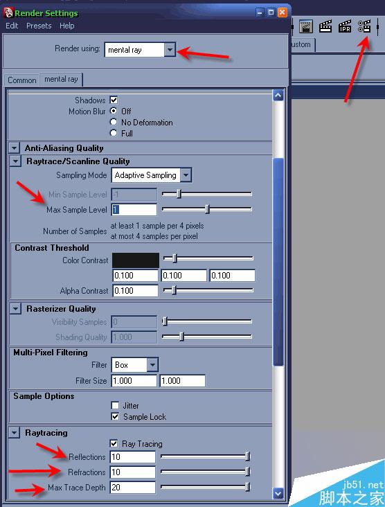 Maya灯光室内照明技术介绍【新手必看】 脚本之家 MAYA材质灯光