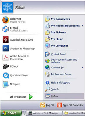 用DOS命令进行MAYA渲染 脚本之家 MAYA材质灯光