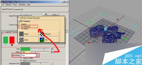maya表现石头与琉璃质感 脚本之家 maya灯光材质