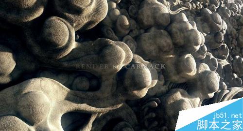 maya表现石头与琉璃质感 脚本之家 maya灯光材质