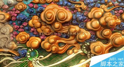 maya表现石头与琉璃质感 脚本之家 maya灯光材质