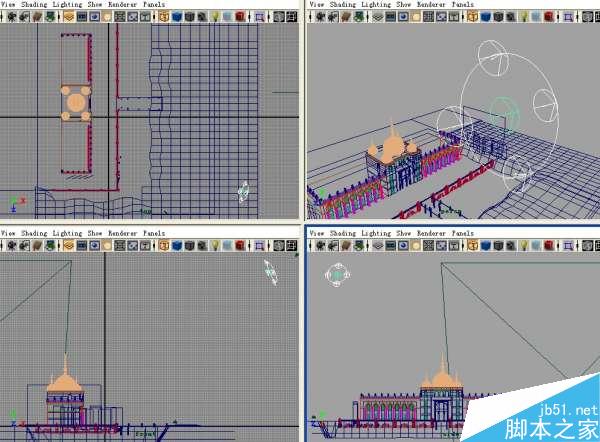 MAYA贴图完美表现场景层次 脚本之家 MAYA材质贴图教程