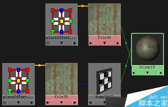 MAYA贴图完美表现场景层次 脚本之家 MAYA材质贴图教程