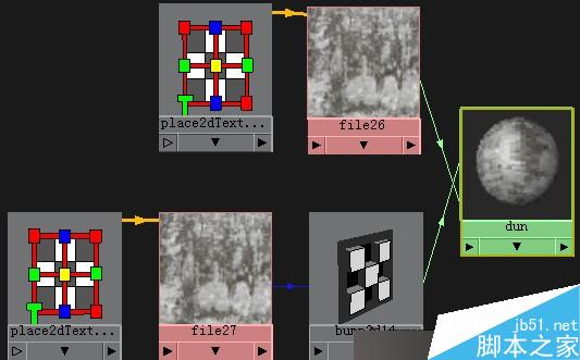 MAYA贴图完美表现场景层次 脚本之家 MAYA材质贴图教程