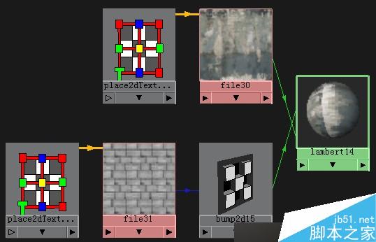 MAYA贴图完美表现场景层次 脚本之家 MAYA材质贴图教程